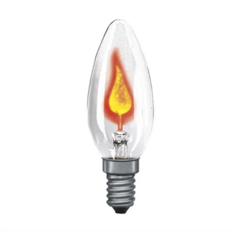 Ampoule Flamme Scintillante 3W cuLot E14 claire - Paulmann