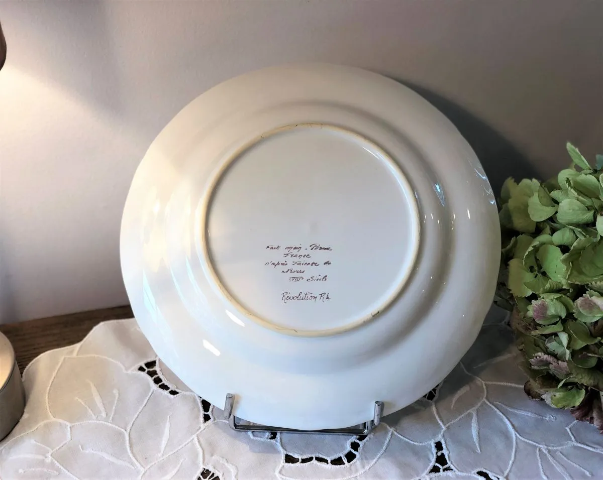 Assiette Bicentenaire Révolution Française