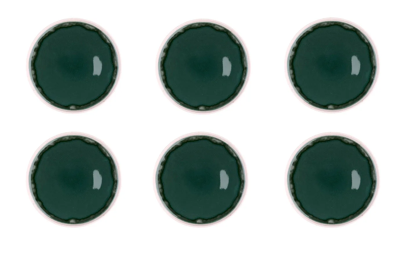 Assiette OXYGEN Ø21,5cm - 6 pièces - Vert de gris Björn 