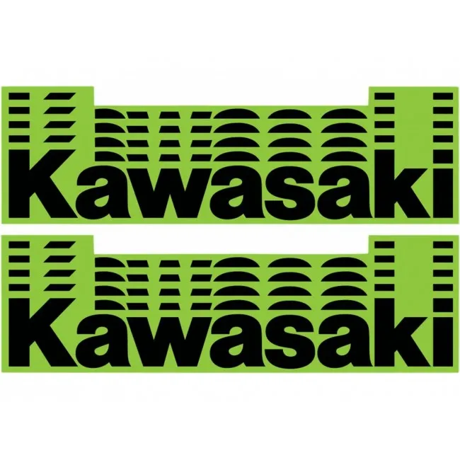 Autocollants Kawasaki Lot de 10