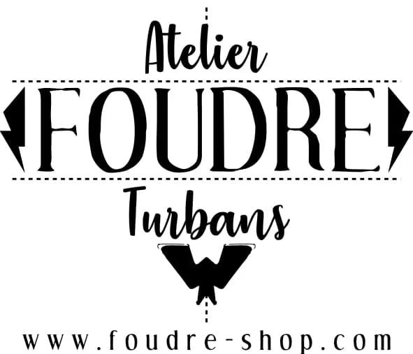 Bandeau à cheveux large en coton Pétale
