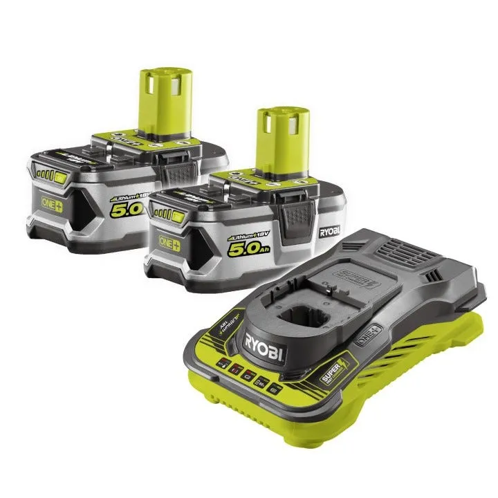 Batterie + chargeur 18V 2X5Ah RC18150-250G