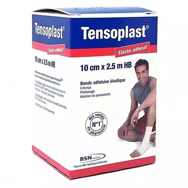 BSN Médical Tensoplast HB Bande Adhésive 10cm x 2,5m