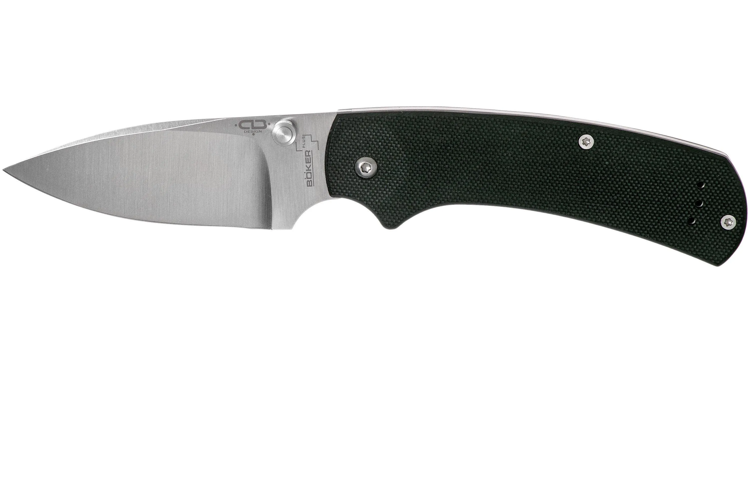 Böker Plus XS Droppoint 01BO533 Black slipjoint couteau de poche