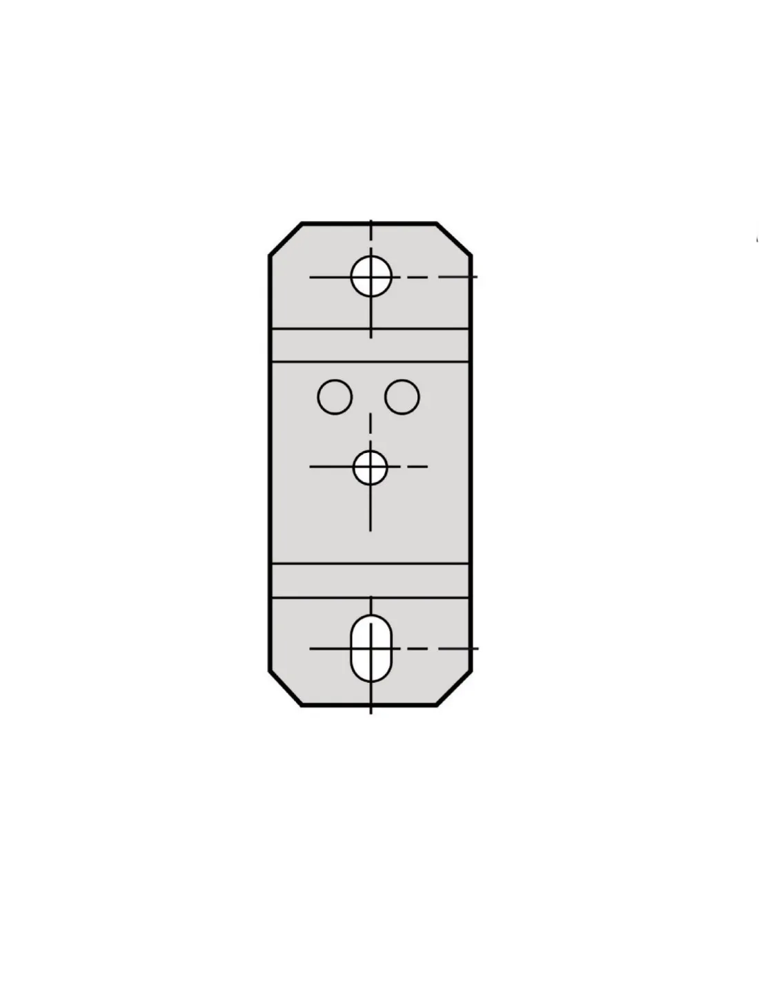 Canalis KBB élévateur pour fixation murale ou en plancher technique SCHNEIDER KBB40ZFMP