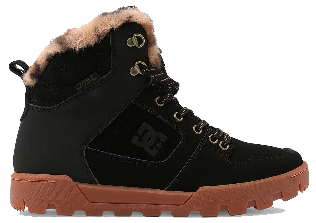 chaussures DC Manteca 4 Boot - DKL/Dk Chocolate/Leopard - women´s
