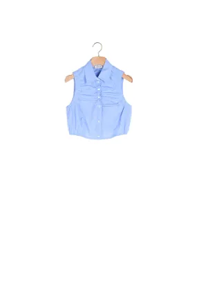 Chemise courte sans manches
