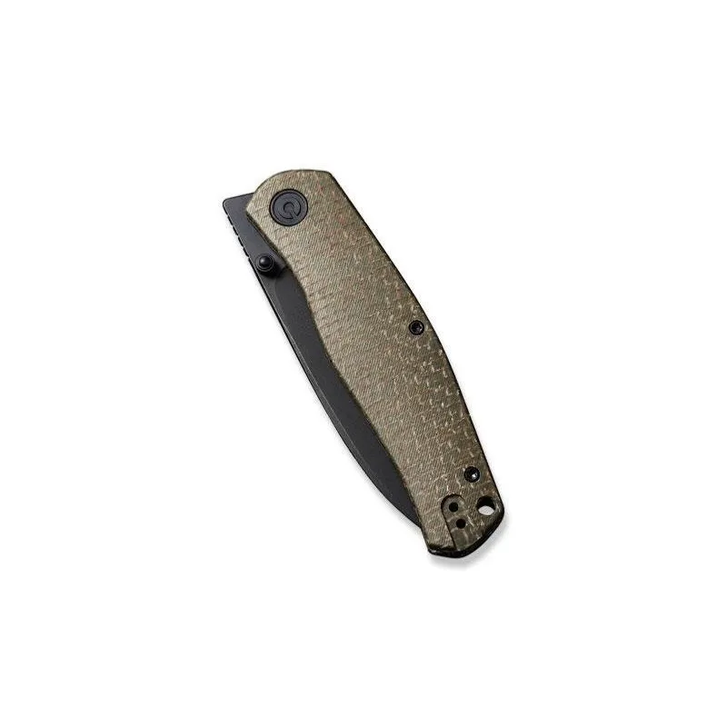 Civivi Couteau sokoke micarta vert blackwash