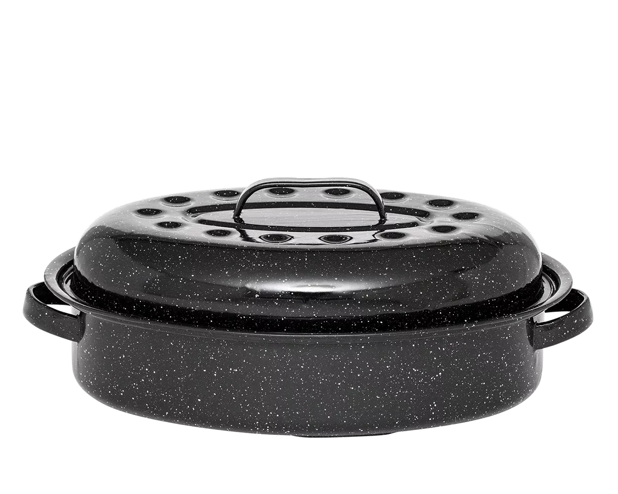 Cocotte Roaster Américaine - Format 40 x 27 x 15cm - GRANITEWARE