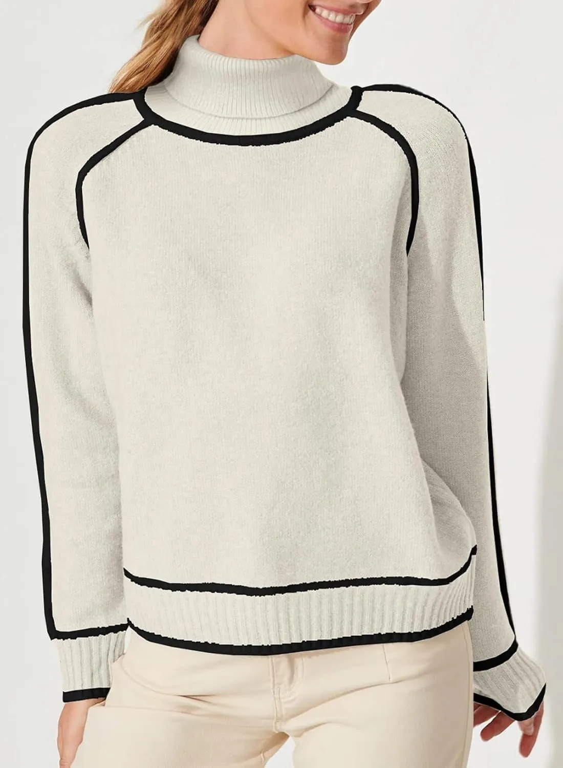 Codie - Pull col roulé décontracté