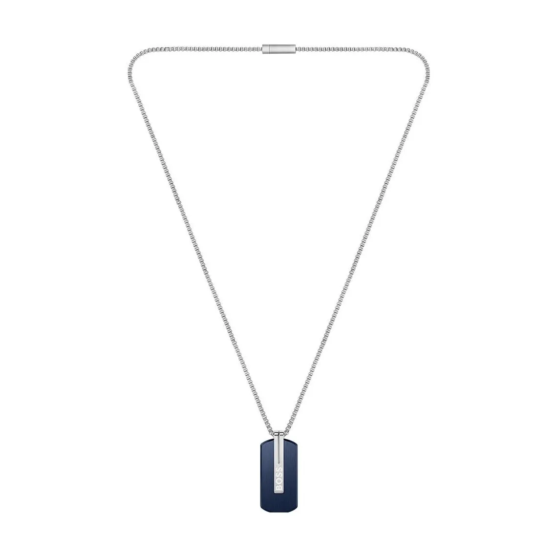 Collier Boss Bijoux Homme avec Pendentif Bleu | 3 Suisses