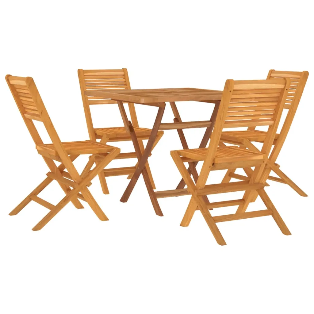 Ensemble à dîner salon de jardin meuble d'extérieur 5 pièces 47 x 62 x 