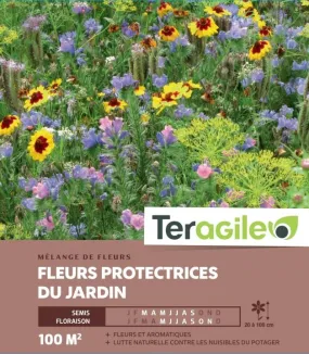 Fleurs Protectrices du Jardin - 100 m²