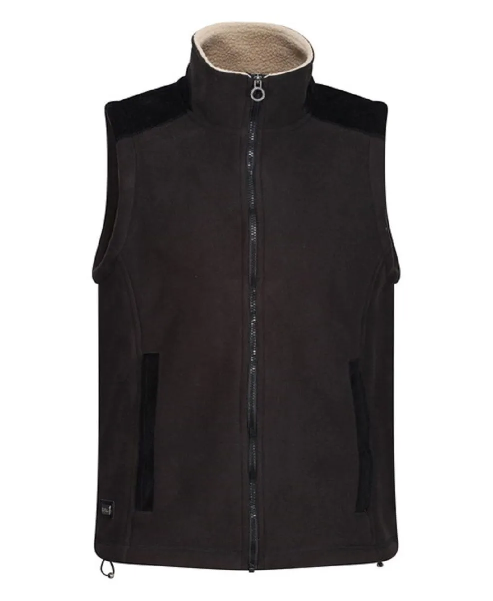 Gilet polaire sans manches - Homme - TRA878 - noir 