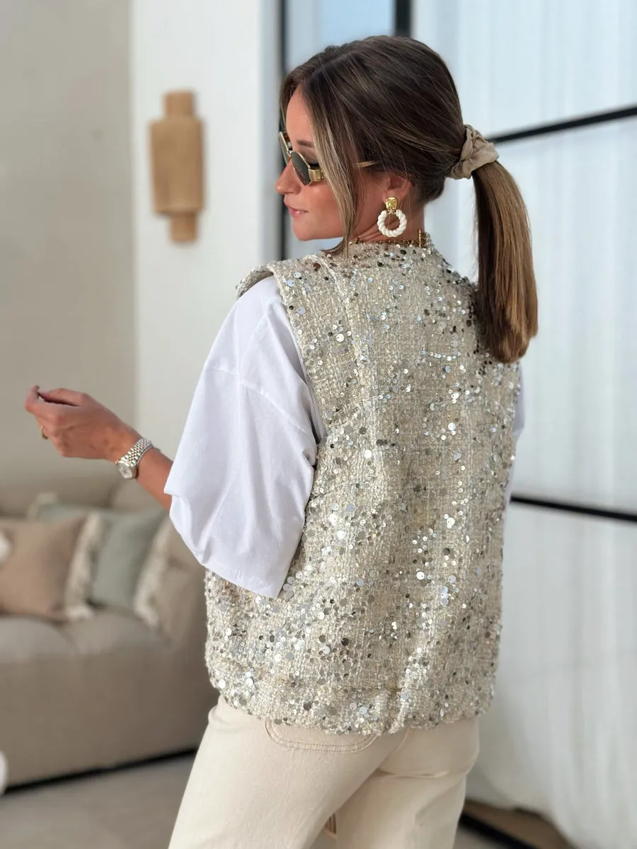 La veste sans manche Marthe