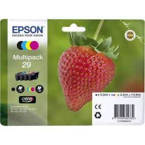 Lot de cartouches 29 EPSON d'origine pour XP-235 - Multipack