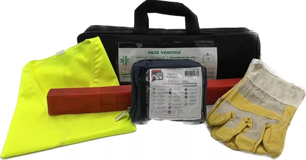 Pack véhicule et trousse de secours Farmor