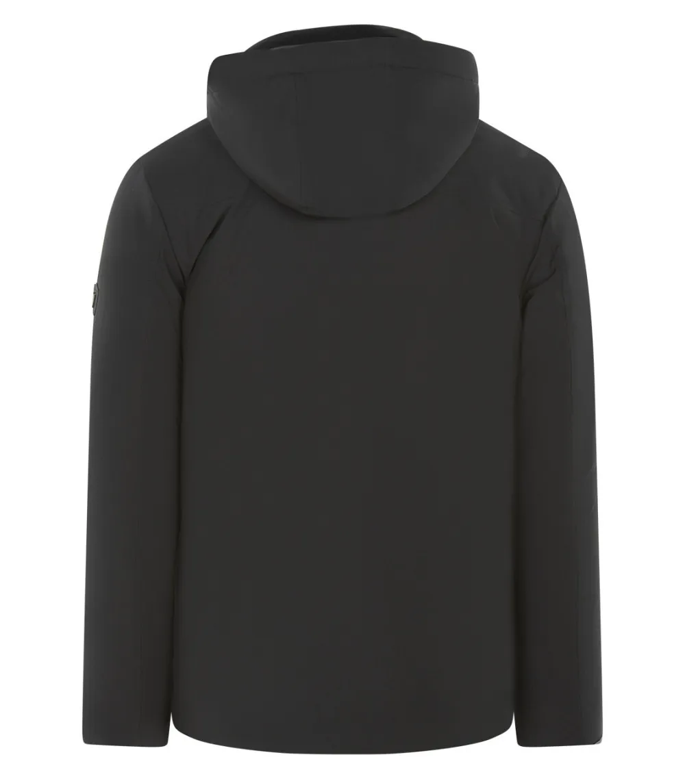 Parka à capuche avec col montant zippé Sea Barrier anthracite