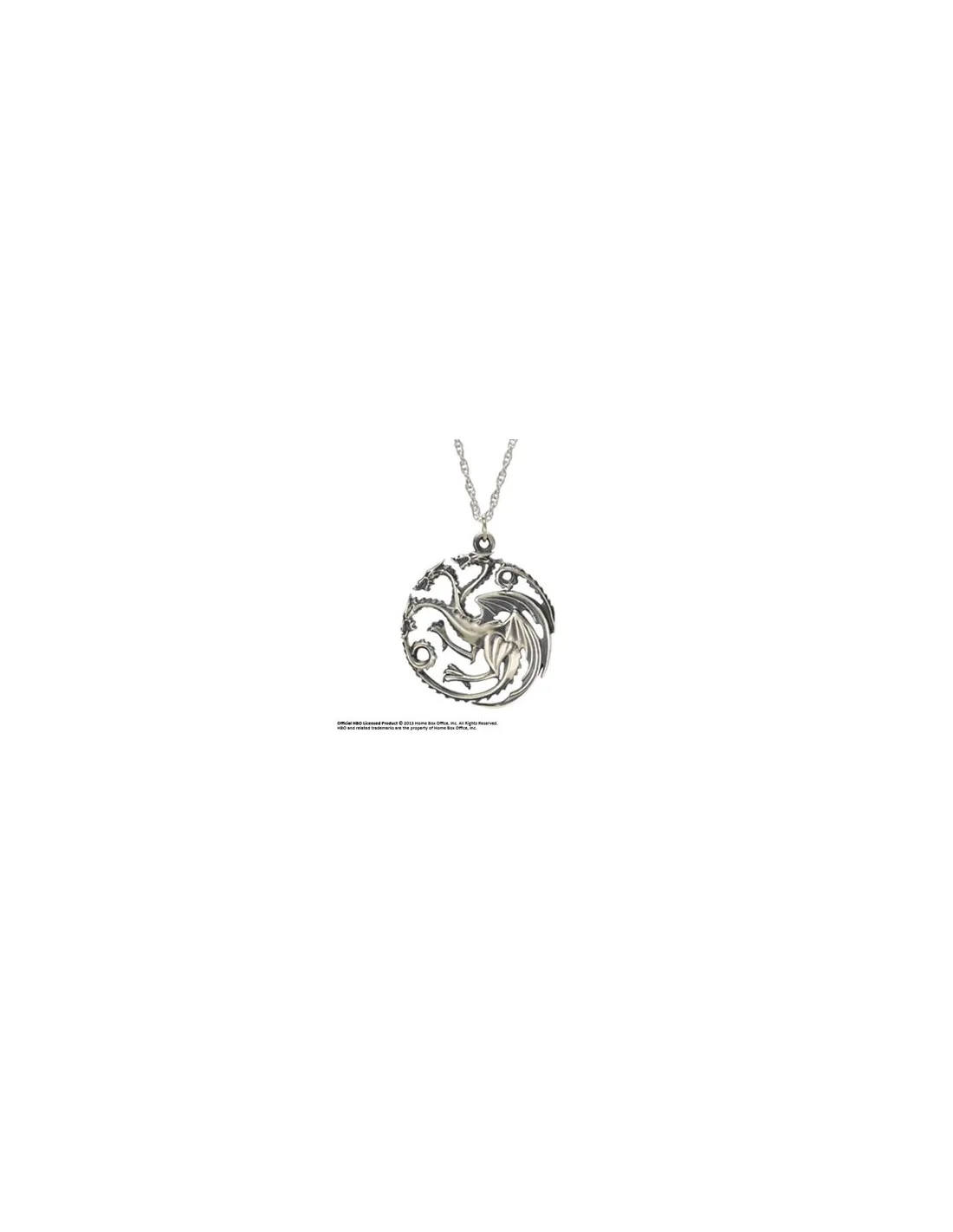 Pendentif maison Targaryen, Game of Thrones ⚔️ Boutique Épées