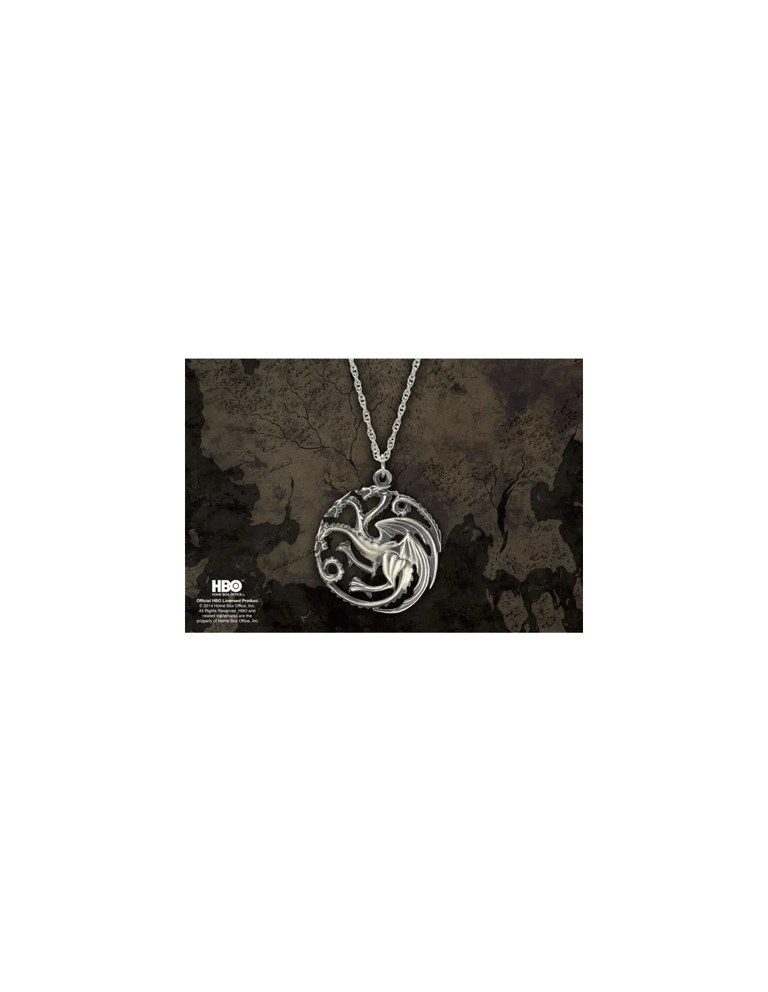 Pendentif maison Targaryen, Game of Thrones ⚔️ Boutique Épées