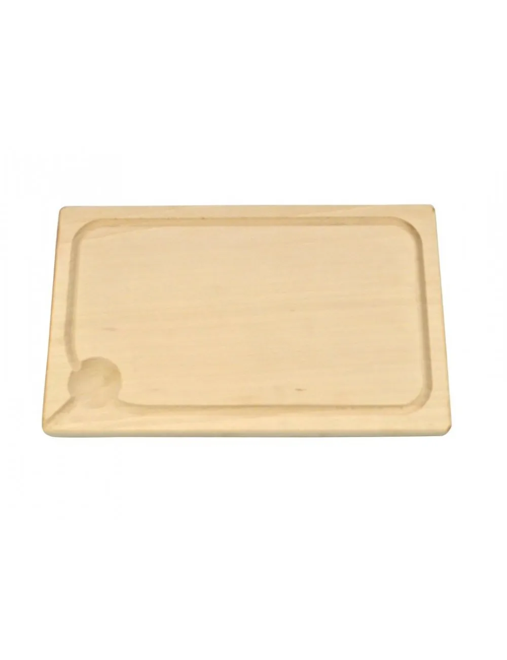PLANCHE A RIGOLE MONOBLOC - HETRE - VENTES D'USTENSILES DE CUISINE Choix dimensions (mm) 350 x 220 x 25