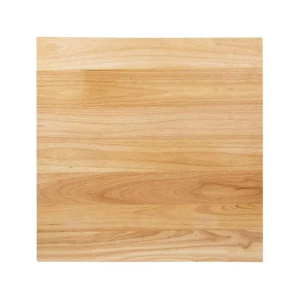 Plateau de table carré Bolero naturel pré-percé 70cm DY737 acheter à bas prix 