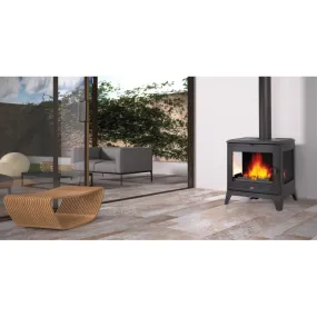 Poêle à bois en fonte 3 faces - BRONPI Bury 14.6 kW