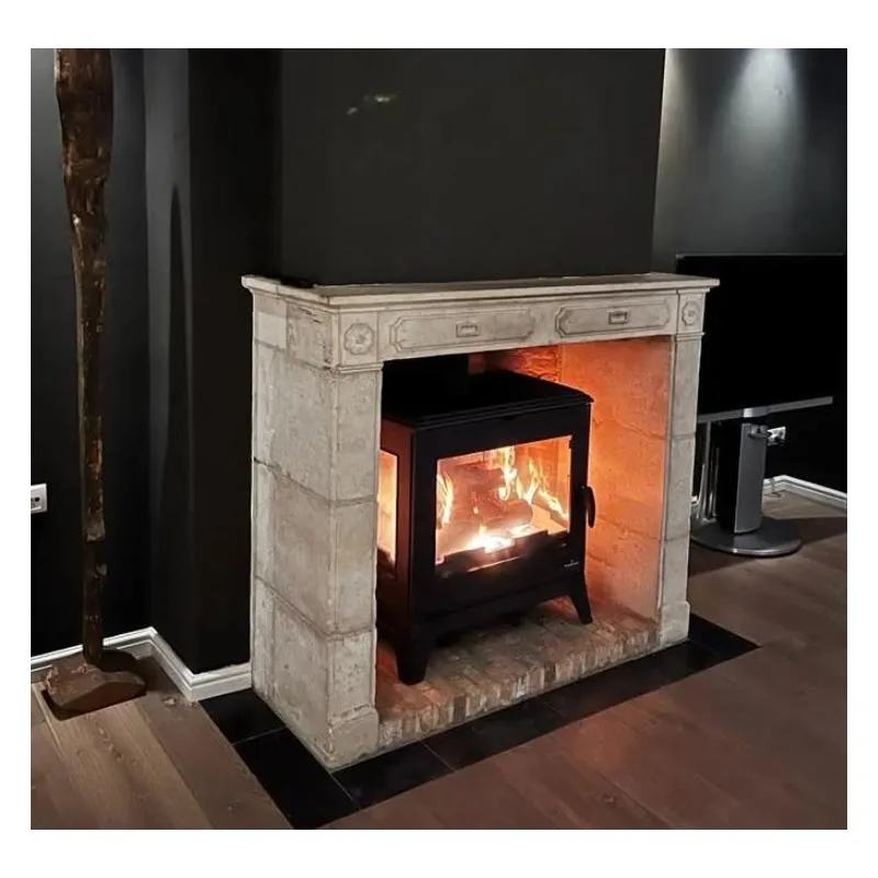 Poêle à bois en fonte 3 faces - BRONPI Bury 14.6 kW