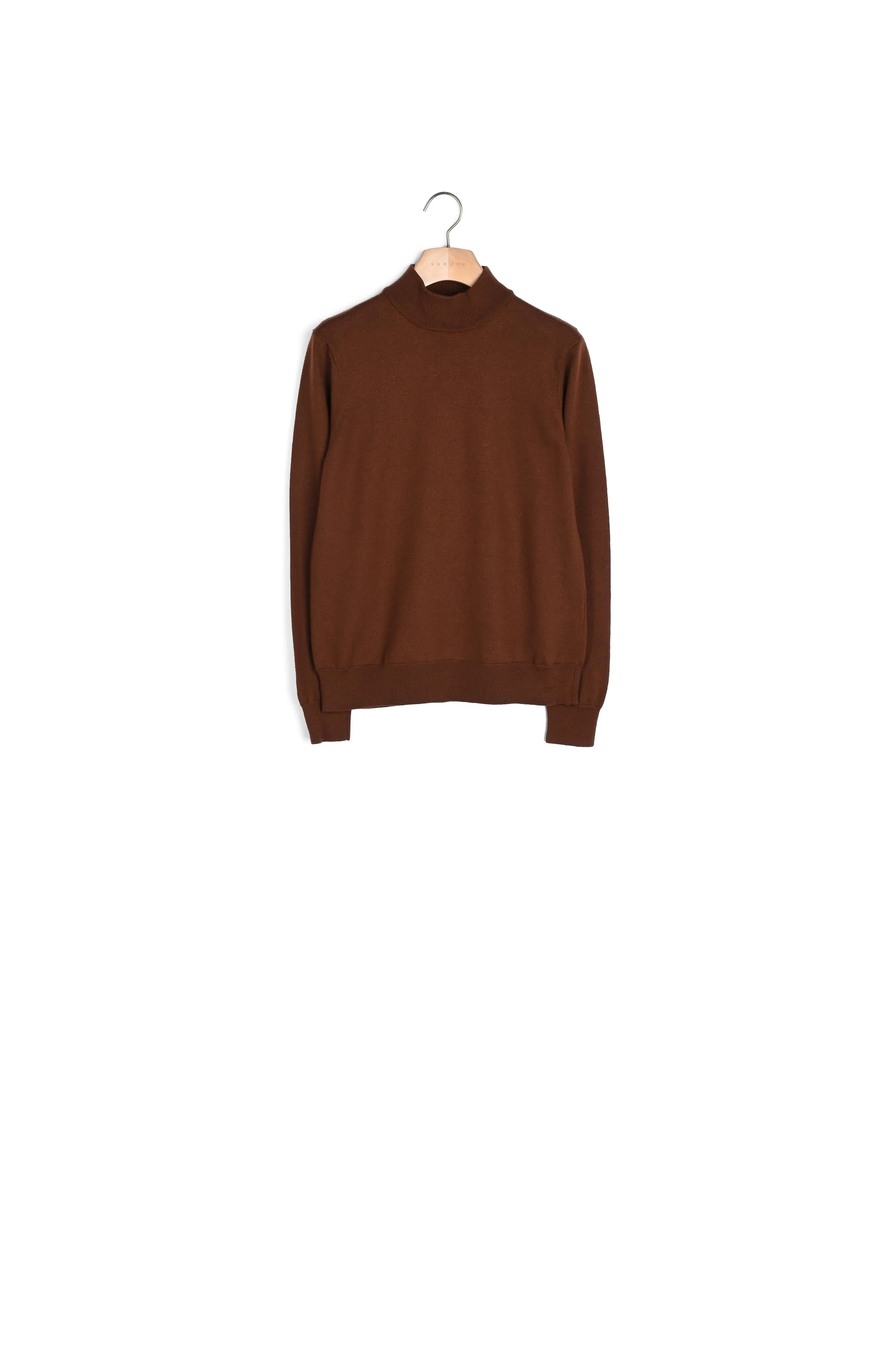 Pull à col cheminée