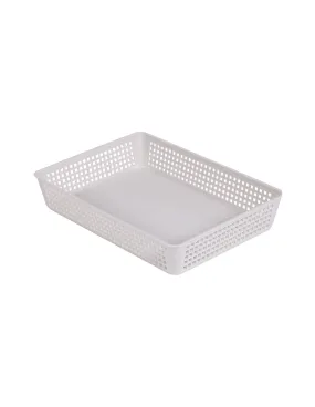 Rangette Blanc Ceruse28.5 X 20.5 - EDA - 91182
