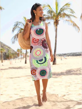 Robe d'été féminine sans manches