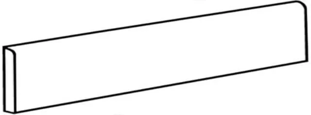 Saime Ceramiche Kaleido Plinthe Avorio 7,5x60 cm 7669301 