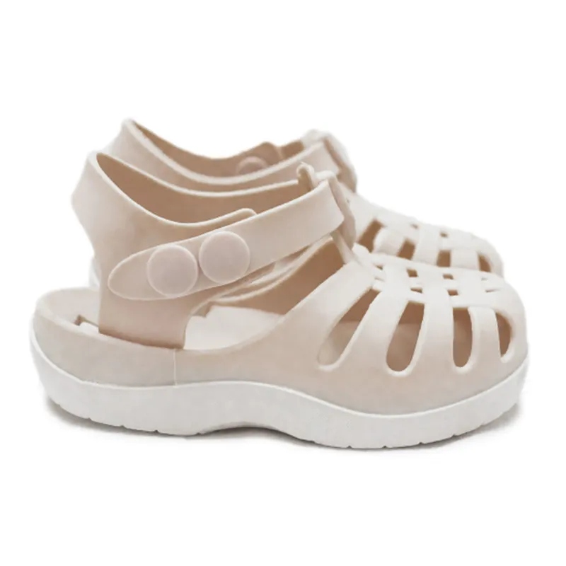 SANDALES A BRIDES EN SILICONE COCONUT MILK - littlecasba.com