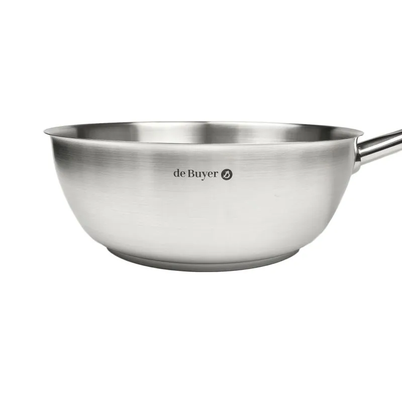 Sauteuse de cuisson bombée – Acier inoxydable – de Buyer