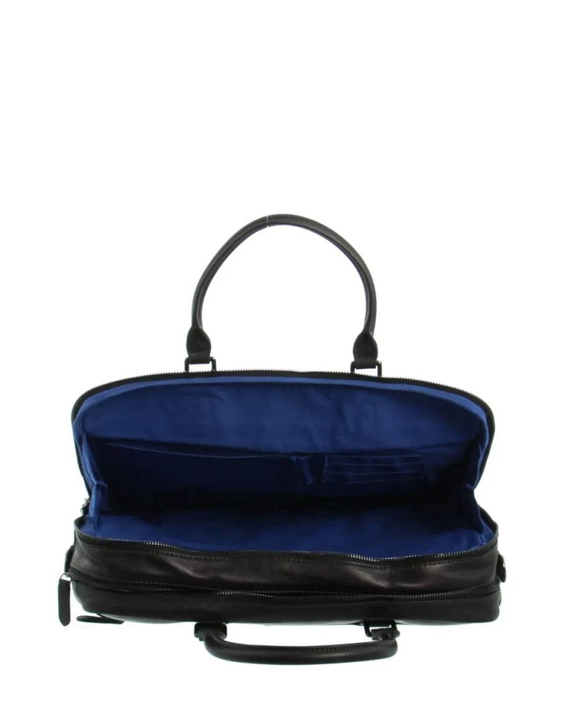 Serviette David William en cuir ref_46643 Noir 43*32*10