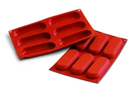 Siliconeflex 6 savoyards 1,3 cm - 1,3 x 5 cm x H.1,85 cm