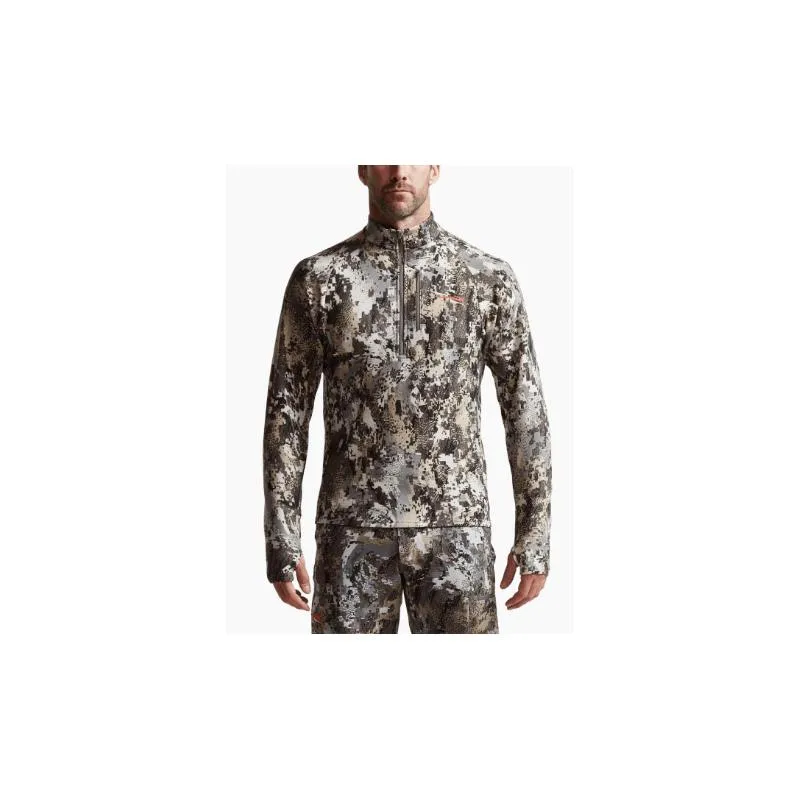 SOUS VÊTEMENT HOMME SITKA CORE MERINO 330 HALF-ZIP MAILLOT - OPTIFADE ELEVATED II