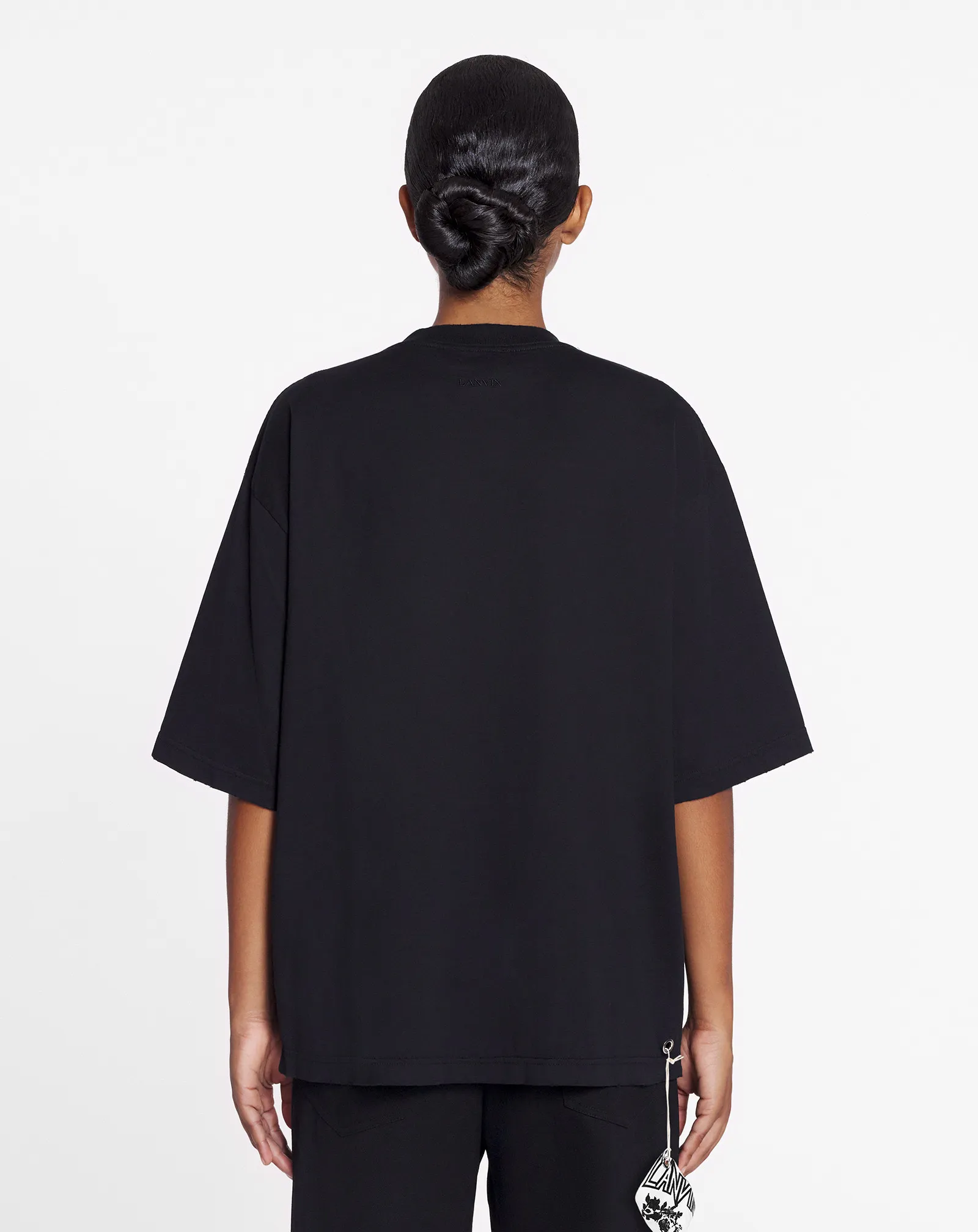 T-SHIRT AMPLE IMPRIMÉ LANVIN X FUTURE UNISEXE