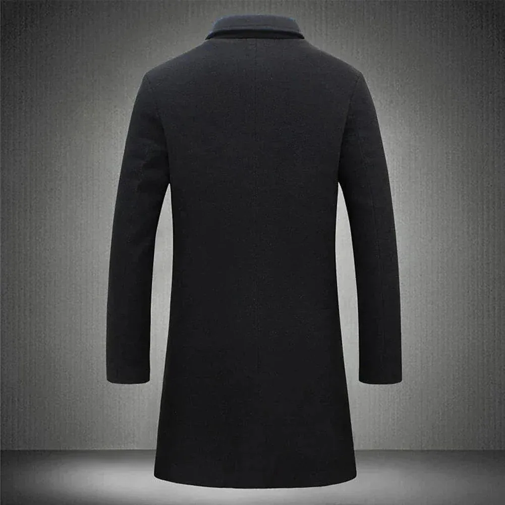 Thomas | Hommes Manteau élégant | Longue