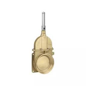 Vanne laiton perla-riv44  bride/filetage  verin hyd. De 4'
